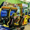 Cabinati arcade Sega Rally.